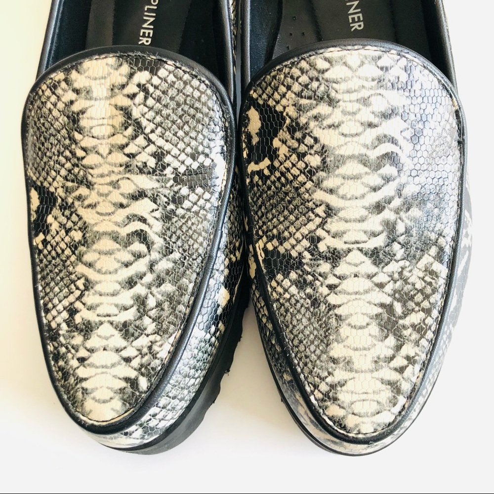 Donald J. Pliner ‘Enza’ Python Platform Loafers - image 6